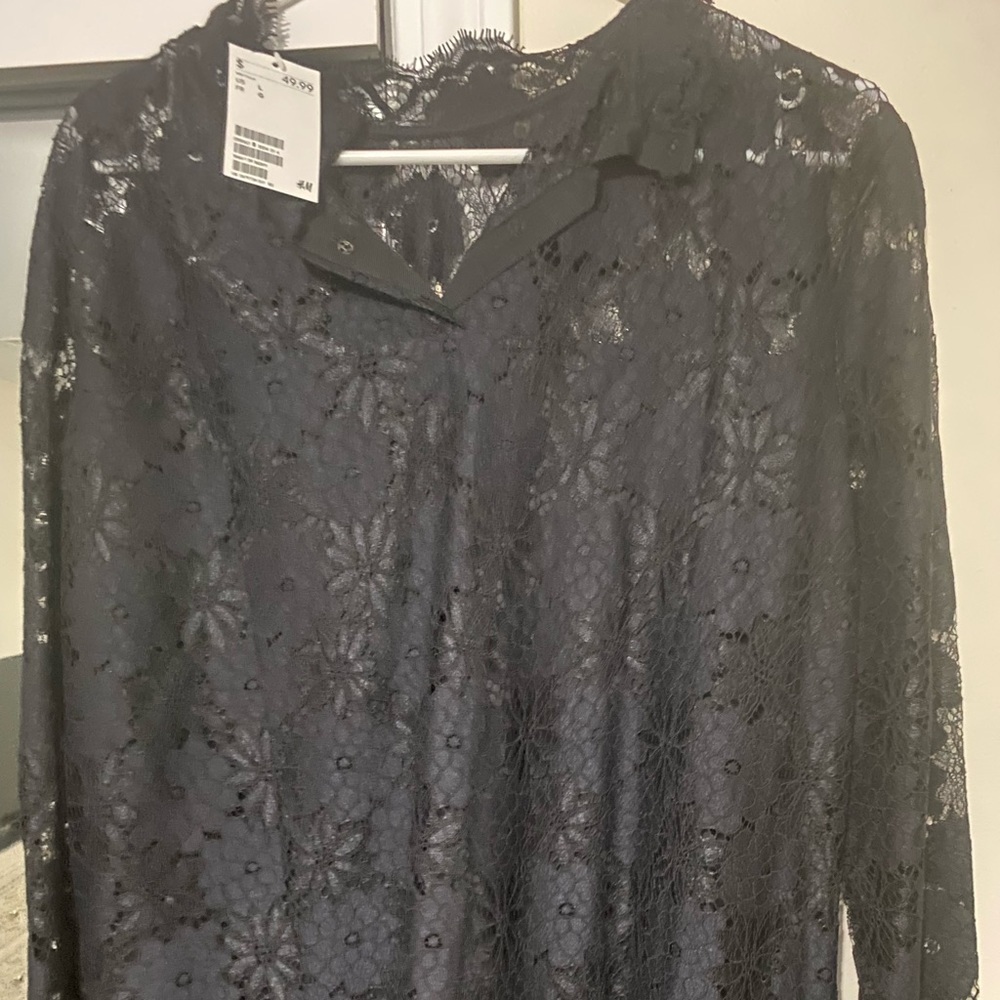 H&M Top size lg black